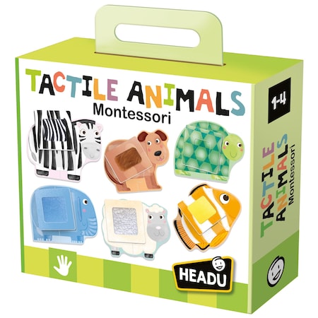 Headu Tactile Animals Montessori IT20188